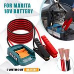 Auto si Moto - Reparatii si depanare - Scule auto - Scule si truse auto - Cablu Pornire Motor Auto cu Clesti si Adaptor pentru Baterii Makita 18V – Starter Portabil 1.8m, ABS, 8AWG, Fara Baterie - Infinity.ro