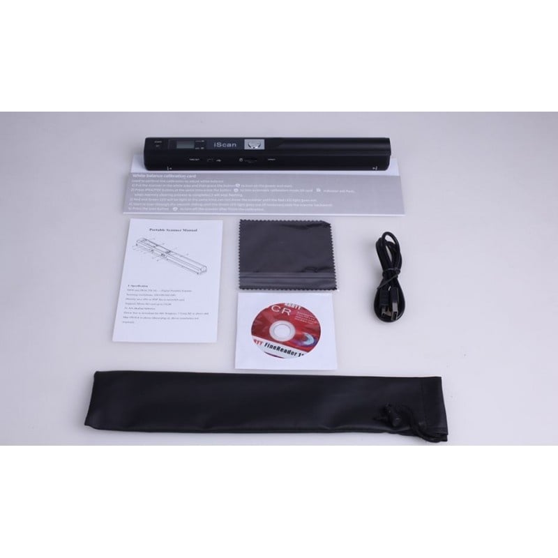Carti si Birotica - Carti - Accesorii pentru cititori - Scanner Portabil iScan Mini de 900DPI cu Ecran LCD, JPG/PDF, Tip A4, Carti, Reviste, - Infinity.ro