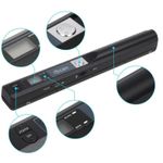 Carti si Birotica - Carti - Accesorii pentru cititori - Scanner Portabil iScan Mini de 900DPI cu Ecran LCD, JPG/PDF, Tip A4, Carti, Reviste, - Infinity.ro