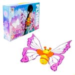 Jucarii, Copii si Bebe - Jucarii si jocuri - Jucarii & jocuri educative - Jucarii interactive - Aripi electrice zana Fairy Wings, sunet si lumina, mov multicolor, 3 ani+, confortabile - Infinity.ro
