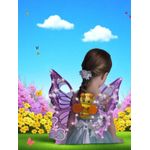 Jucarii, Copii si Bebe - Jucarii si jocuri - Jucarii & jocuri educative - Jucarii interactive - Aripi electrice zana Fairy Wings, sunet si lumina, mov multicolor, 3 ani+, confortabile - Infinity.ro