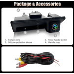 Auto si Moto - Electronice auto - Accesorii electronice auto - Camera De Marsarier Dedicata Audi A3 A4 A5 Q3 Q5 Si VW Passat B6 B7 Golf 6 Tiguan Touran Montaj In Maner Portbagaj - Infinity.ro