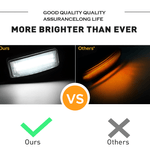 Auto si Moto - Electrice auto - Iluminare si semnalizare - Lumini ambientale - Set 2 Lampi LED Numar Inmatriculare Auto 6000K Canbus Mitsubishi Outlander Lancer Eclipse Peugeot 4007 ION Citroen - Infinity.ro