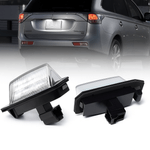 Auto si Moto - Electrice auto - Iluminare si semnalizare - Lumini ambientale - Set 2 Lampi LED Numar Inmatriculare Auto 6000K Canbus Mitsubishi Outlander Lancer Eclipse Peugeot 4007 ION Citroen - Infinity.ro