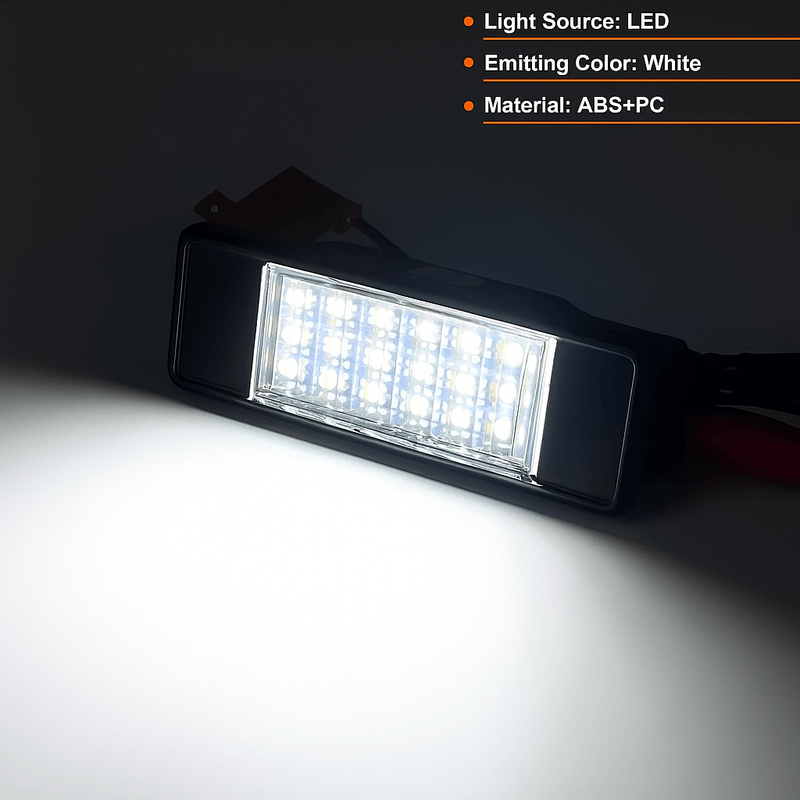 Auto si Moto - Electrice auto - Iluminare si semnalizare - Lumini ambientale - Lampi LED Numar Inmatricuare Auto Mercedes Benz Sprinter Vito Viano W639 W906 6500K Alb rece Canbus Fara Eroare - Infinity.ro