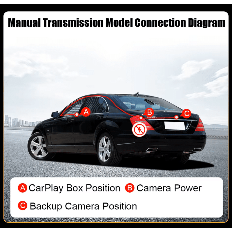 Auto si Moto - Electronice auto - Accesorii electronice auto - Camera De Marsarier Dedicata Pentru Mercedes W204 W212 W221, Montaj In Maner Portbagaj NightVision Rezolutie HD IP67 - Infinity.ro