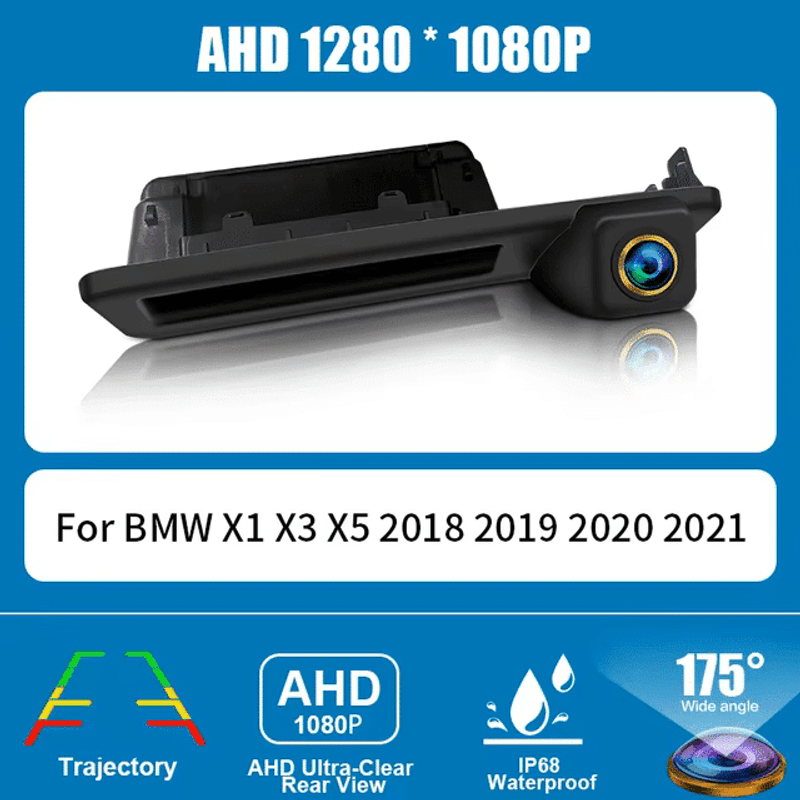 Auto si Moto - Electronice auto - Accesorii electronice auto - Camera De Marsarier Dedicata Pentru BMW X1 E84, X3 F25, X5 E70, Montaj In Maner Portbagaj, NightVision, AHD - Infinity.ro