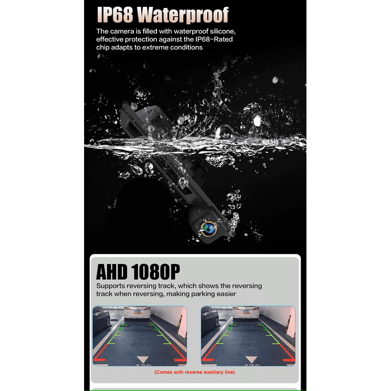 Auto si Moto - Electronice auto - Accesorii electronice auto - Camera De Marsarier Dedicata Pentru BMW X1 E84, X3 F25, X5 E70, Montaj In Maner Portbagaj, NightVision, AHD - Infinity.ro