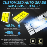 Auto si Moto - Electrice auto - Iluminare si semnalizare - Becuri auto - Set 2 Becuri LED Auto H15 30000LM DRL Faza Lunga Scurta 6000K Canbus Plug & Play IP68 Aluminiu, Canbus, fara eroare - Infinity.ro