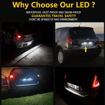 Auto si Moto - Electrice auto - Iluminare si semnalizare - Lumini ambientale - Lampi LED Numar Inmatriculare Auto 6000K Toyota Yaris RAV4 Auris Aygo Corolla Scion Fara Eroare Canbus Lumina Alba - Infinity.ro