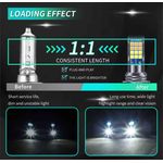 Auto si Moto - Electrice auto - Iluminare si semnalizare - Becuri auto - Set 2 Becuri Auto LED pentru Proiectoare Ceata H8/H11, 24SMD, 60W Lumina Alba si Galbena, 6000K/3000K ,12V - Infinity.ro