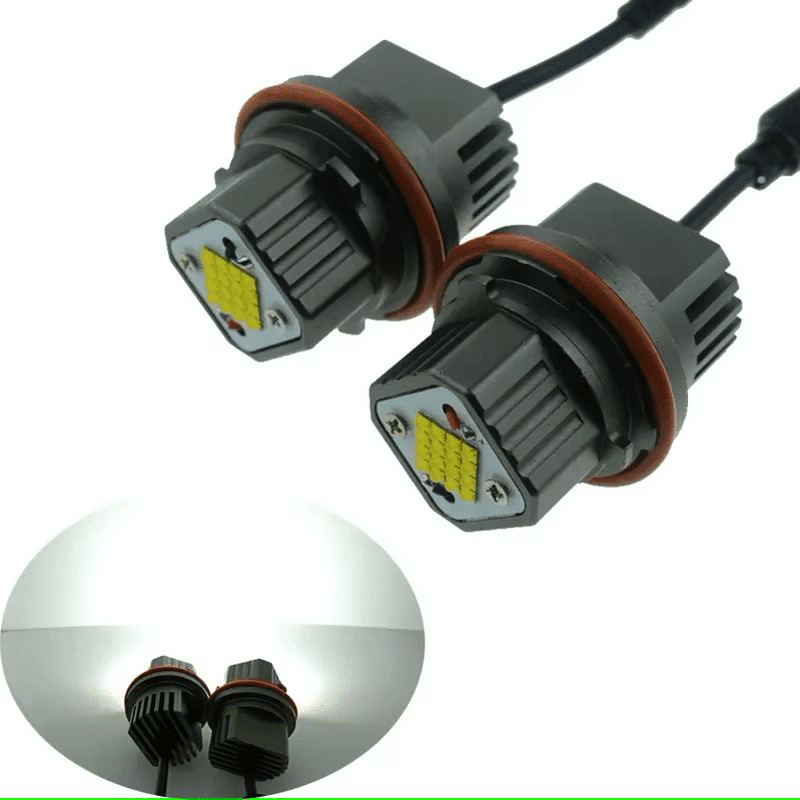 Auto si Moto - Electrice auto - Iluminare si semnalizare - Becuri auto - Set 2 Becuri LED Marker pentru Angel Eyes BMW 160W E83 E87 E60 E61 E53 E63 E64 E65 E66 - Lumina Alba 6000K Canbus - Infinity.ro
