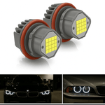 Auto si Moto - Electrice auto - Iluminare si semnalizare - Becuri auto - Set 2 Becuri LED Marker pentru Angel Eyes BMW 160W E83 E87 E60 E61 E53 E63 E64 E65 E66 - Lumina Alba 6000K Canbus - Infinity.ro