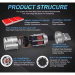 Auto si Moto - Electrice auto - Iluminare si semnalizare - Becuri auto - Bec LED Auto P21W BA15S 1156 cu Lupa si 60 LED-uri Culoare Rosu pentru Pozitie spate sau Frana CANBUS 12V Putere 30W - Infinity.ro