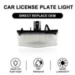 Auto si Moto - Electrice auto - Iluminare si semnalizare - Lumini ambientale - Lampi LED Numar Inmatriculare 6500K Canbus Toyota Prius RAV4 C-HR Matrix Venza Lexus CT RX NX IS Scion tC Lumina Alba - Infinity.ro