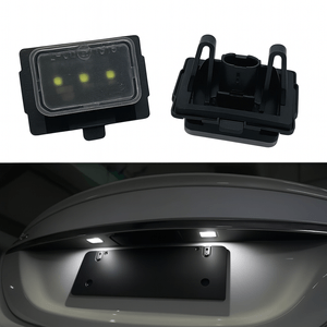 Set 2 Lampi LED Numar Inmatriculare Auto pentru Mercedes Benz, Lumina Alba 6500K, Plug & Play, CANBUS Fara Eroare