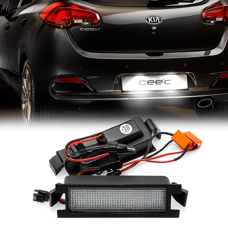 Auto si Moto - Piese auto si accesorii - Caroserie - Faruri, stopuri si proiectoare - Lampi LED Numar Inmatriculare 6000K Canbus Hyundai i30 (GD) i30 CW (GD) i30 5D Accent Elantra GT Kia PRO Ceed Kia Ceed - Infinity.ro