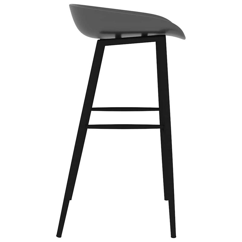 Casa si Gradina - Mobilier - Scaune si fotolii - Scaune - Scaune de bar, 4 buc., gri - Infinity.ro