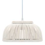 Casa si Gradina - Corpuri si surse de iluminat - Veioze si lampi - Lampi de veghe - Lampa suspendata, 34x14,5 cm, bambus, 40 W, semicerc, E27 - Infinity.ro