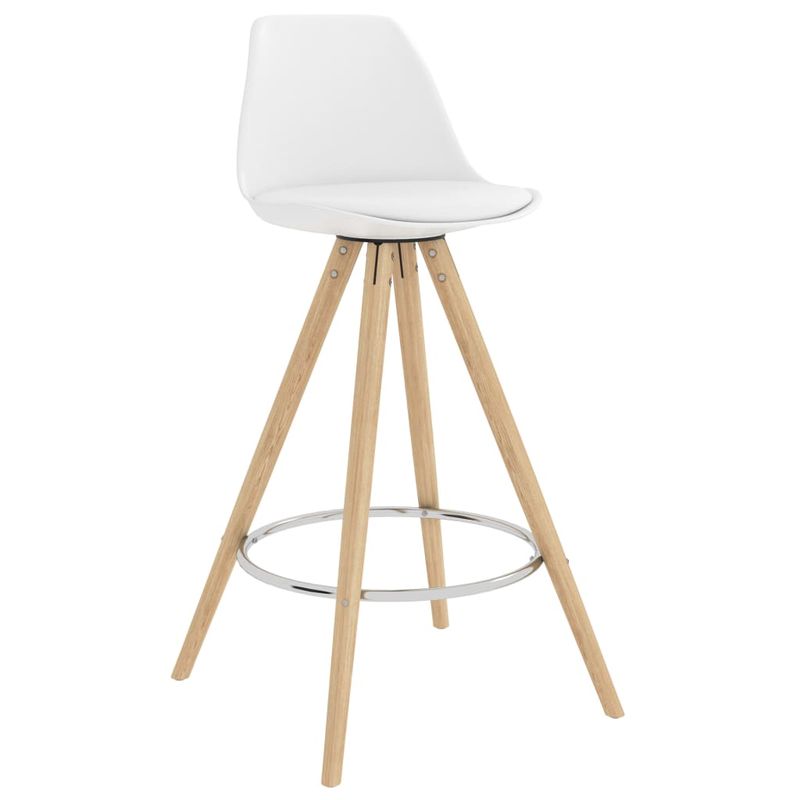 Casa si Gradina - Mobilier - Seturi de mobilier - Seturi bucatarie - Set mobilier de bar, 7 piese, alb - Infinity.ro