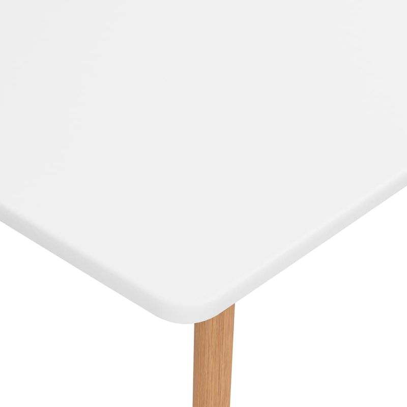Casa si Gradina - Mobilier - Seturi de mobilier - Seturi bucatarie - Set mobilier de bucatarie, 7 piese, alb si negru - Infinity.ro
