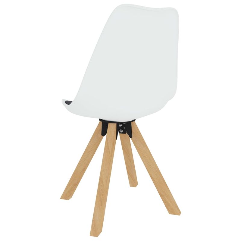 Casa si Gradina - Mobilier - Seturi de mobilier - Seturi bucatarie - Set mobilier de bucatarie, 7 piese, alb si negru - Infinity.ro