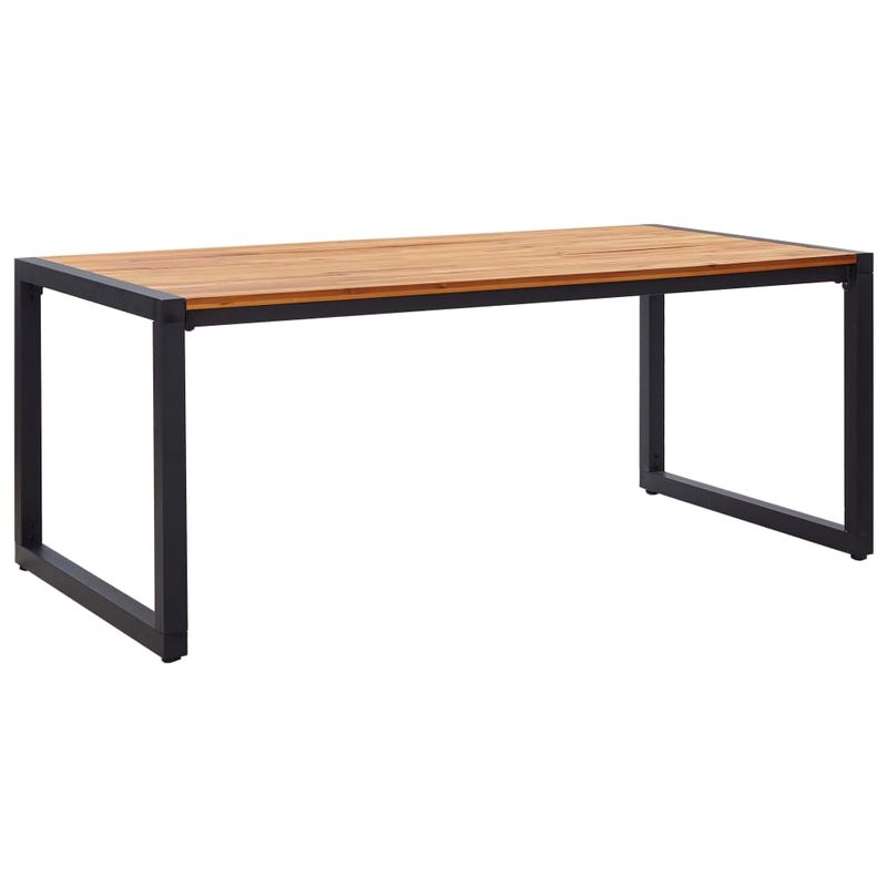 Casa si Gradina - Gradina si terasa - Mobilier exterior - Seturi mobila gradina - Set mobilier pentru gradina, 7 piese, negru - Infinity.ro
