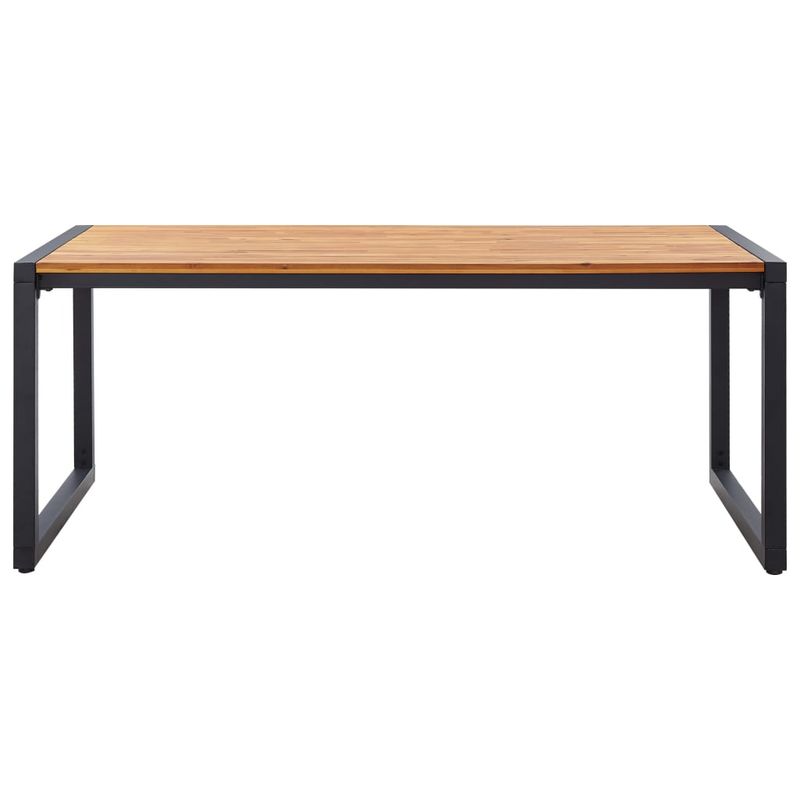 Casa si Gradina - Gradina si terasa - Mobilier exterior - Seturi mobila gradina - Set mobilier pentru gradina, 7 piese, negru - Infinity.ro