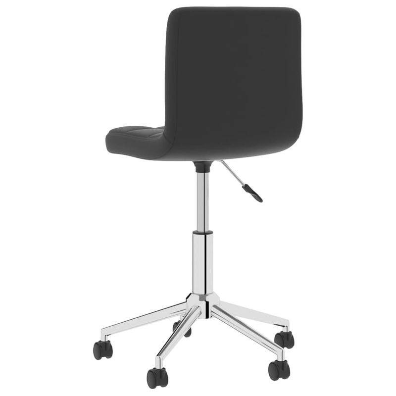 Casa si Gradina - Mobilier - Scaune si fotolii - Scaune - Scaune de bucatarie pivotante, 6 buc., negru, piele ecologica - Infinity.ro