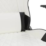 PC, gaming si accesorii - Gaming - Accesorii gaming - Scaune gaming - Scaun de jocuri, alb si negru, piele ecologica - Infinity.ro