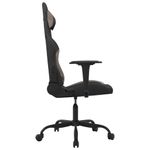 PC, gaming si accesorii - Gaming - Accesorii gaming - Scaune gaming - Scaun de jocuri, negru si gri taupe, textil - Infinity.ro