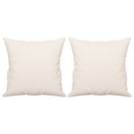Casa si Gradina - Mobilier - Seturi de mobilier - Seturi living - Set de canapele cu perne, 2 piese, bej, microfibra - Infinity.ro