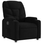 Casa si Gradina - Mobilier - Scaune si fotolii - Fotolii - Fotoliu rabatabil din material textil negru - Infinity.ro