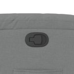 Casa si Gradina - Mobilier - Scaune si fotolii - Fotolii - Fotoliu rabatabil gri deschis, material textil - Infinity.ro
