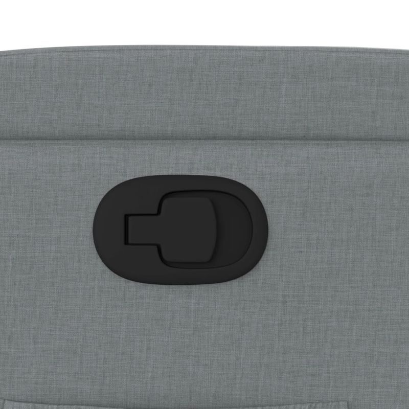 Casa si Gradina - Mobilier - Scaune si fotolii - Fotolii - Fotoliu rabatabil gri deschis, material textil - Infinity.ro