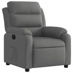 Casa si Gradina - Mobilier - Scaune si fotolii - Fotolii - Fotoliu rabatabil gri inchis, material textil - Infinity.ro