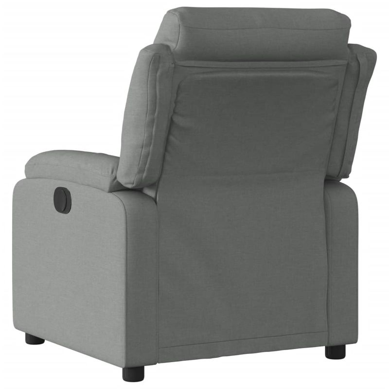 Casa si Gradina - Mobilier - Scaune si fotolii - Fotolii - Fotoliu rabatabil gri inchis, material textil - Infinity.ro