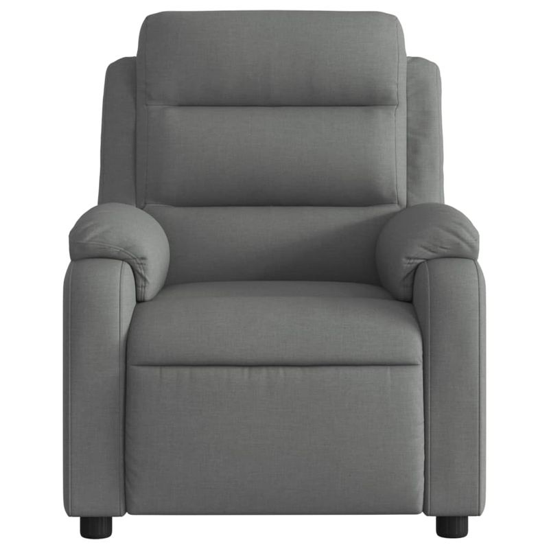 Casa si Gradina - Mobilier - Scaune si fotolii - Fotolii - Fotoliu rabatabil gri inchis, material textil - Infinity.ro