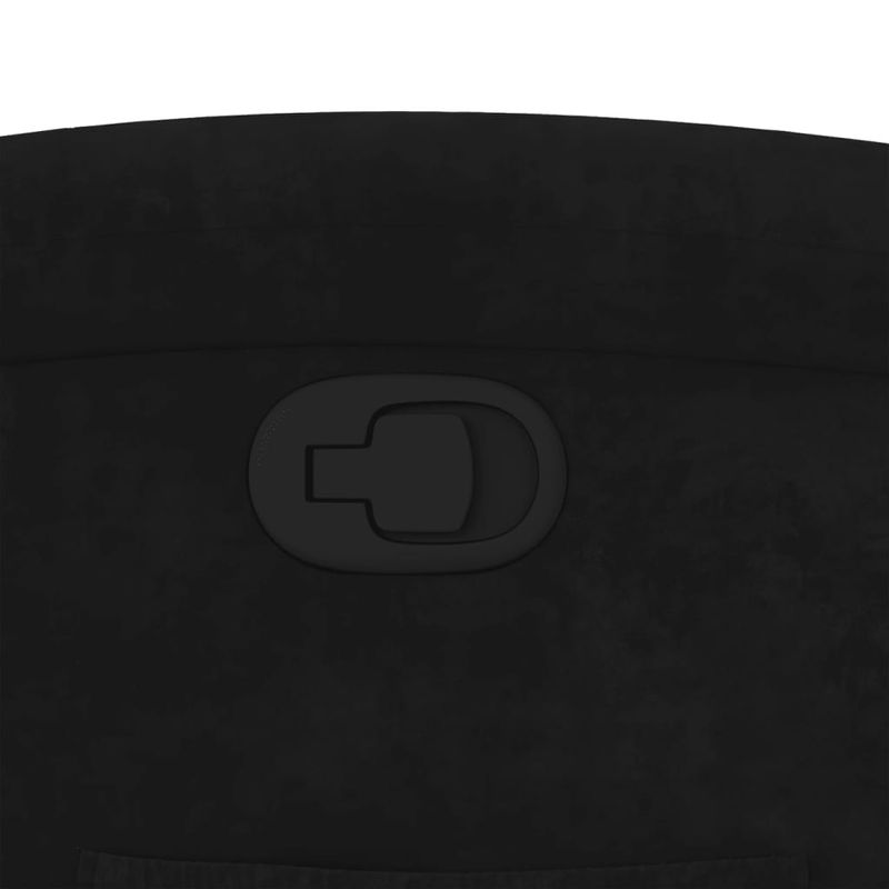 Casa si Gradina - Mobilier - Scaune si fotolii - Fotolii - Fotoliu rabatabil din catifea neagra - Infinity.ro