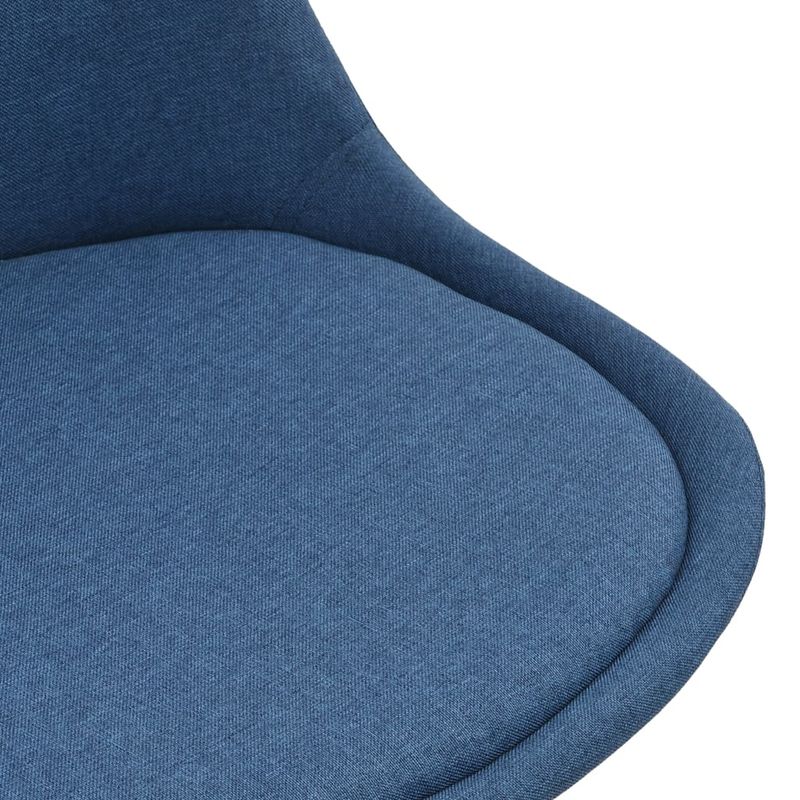Casa si Gradina - Mobilier - Scaune si fotolii - Scaune - Scaune de bucatarie, 2 buc., albastru, textil - Infinity.ro