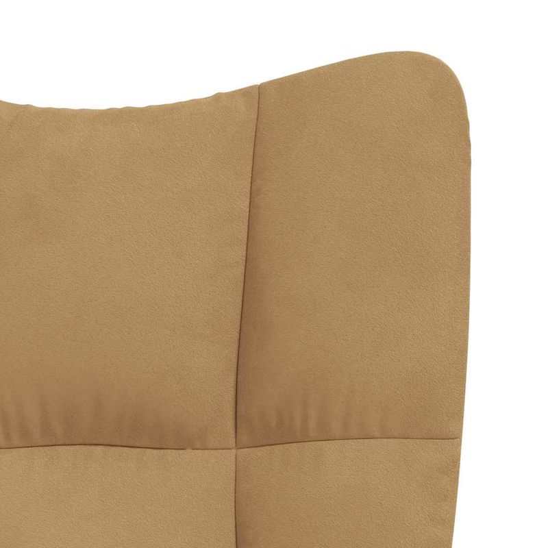 Casa si Gradina - Mobilier - Scaune si fotolii - Fotolii - Fotoliu de relaxare, maro, catifea - Infinity.ro
