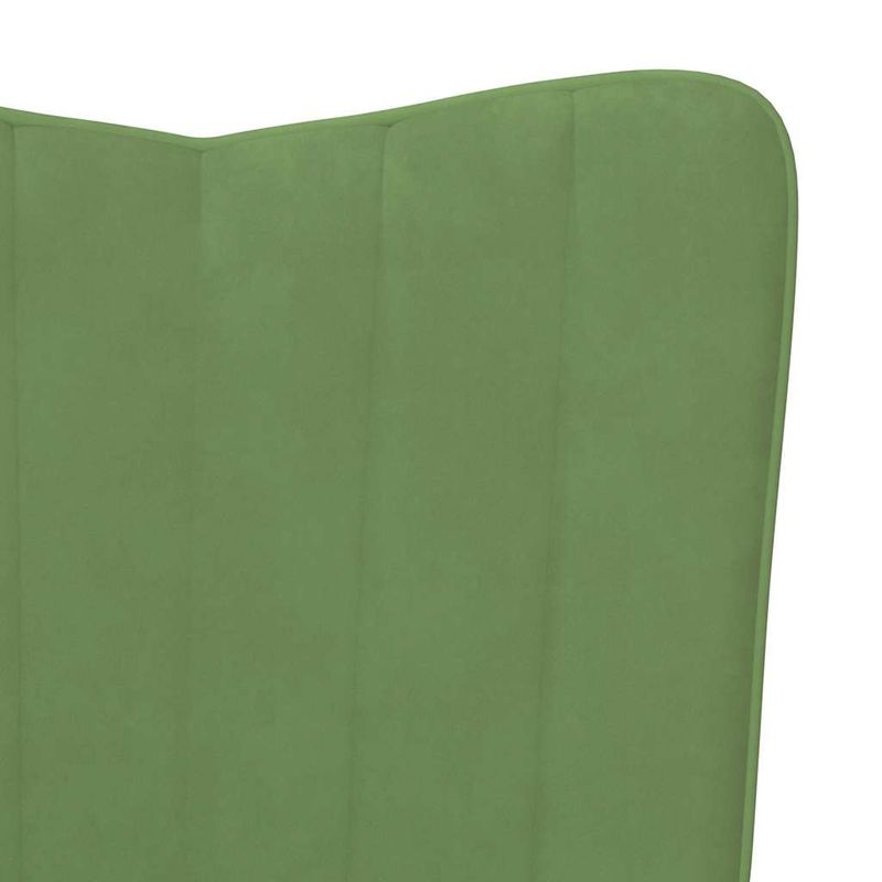 Casa si Gradina - Mobilier - Scaune si fotolii - Fotolii - Fotoliu de relaxare, verde deschis, catifea - Infinity.ro