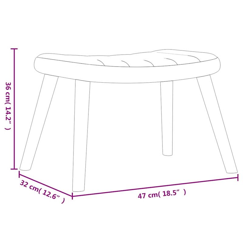Casa si Gradina - Mobilier - Scaune si fotolii - Fotolii - Fotoliu de relaxare cu taburet, verde deschis, catifea - Infinity.ro