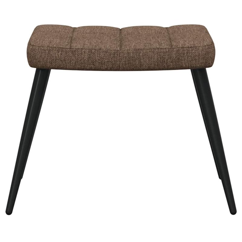 Casa si Gradina - Mobilier - Scaune si fotolii - Fotolii - Fotoliu de relaxare cu taburet, maro, textil - Infinity.ro