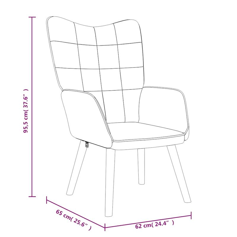 Casa si Gradina - Mobilier - Scaune si fotolii - Fotolii - Fotoliu de relaxare cu taburet, maro, textil - Infinity.ro
