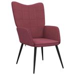 Casa si Gradina - Mobilier - Scaune si fotolii - Fotolii - Fotoliu de relaxare, rosu vin, material textil - Infinity.ro