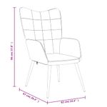 Casa si Gradina - Mobilier - Scaune si fotolii - Fotolii - Fotoliu de relaxare, rosu vin, material textil - Infinity.ro