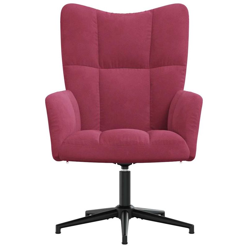 Casa si Gradina - Mobilier - Scaune si fotolii - Fotolii - Fotoliu de relaxare, rosu vin, catifea - Infinity.ro