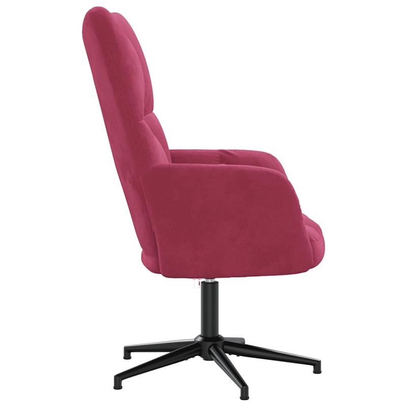 Casa si Gradina - Mobilier - Scaune si fotolii - Fotolii - Fotoliu de relaxare, rosu vin, catifea - Infinity.ro