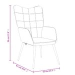 Casa si Gradina - Mobilier - Scaune si fotolii - Fotolii - Fotoliu de relaxare cu taburet, rosu vin, textil - Infinity.ro